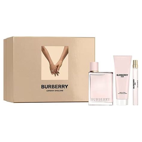 burberry 3 piece perfume set|burberry classic perfume gift set.